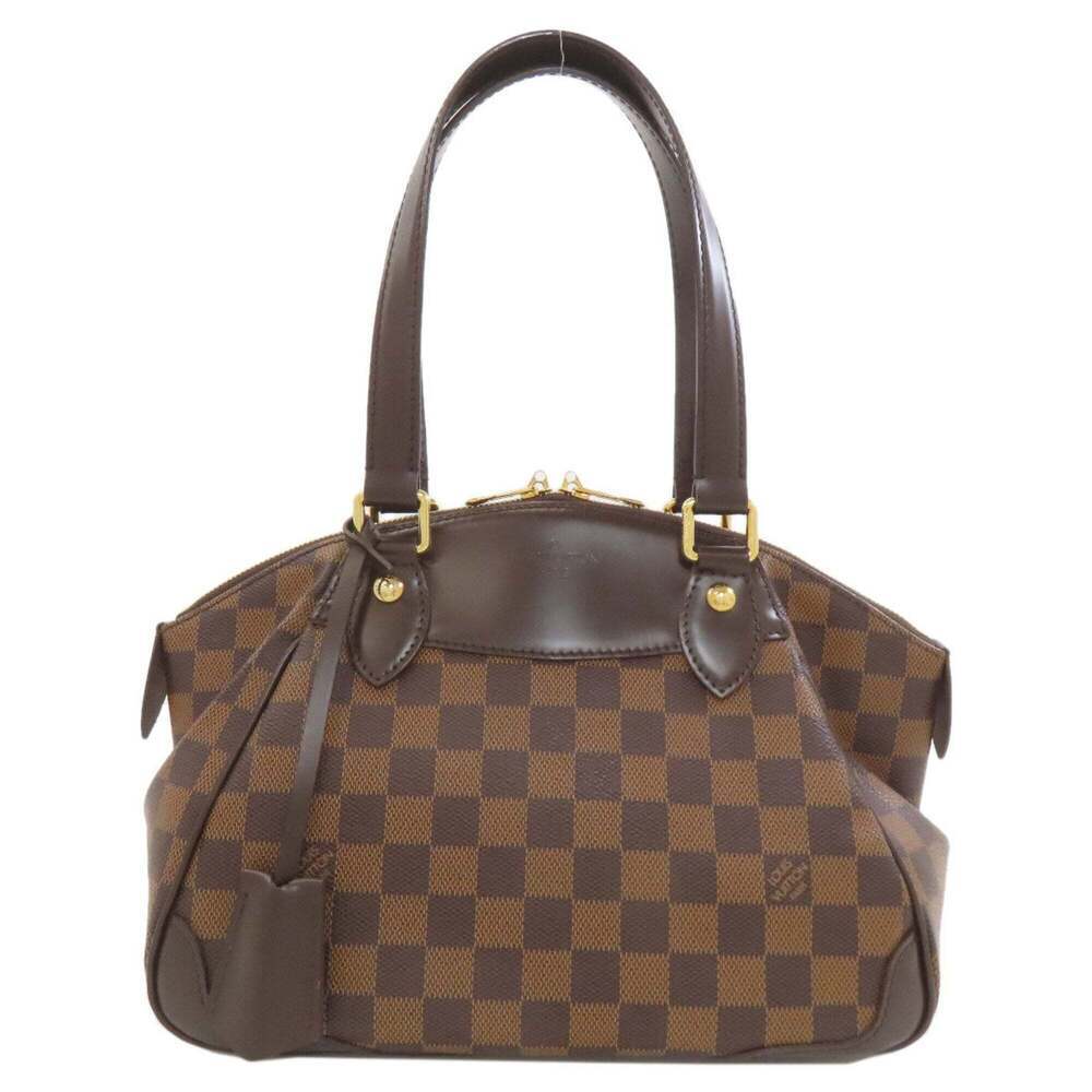 LOUIS VUITTON Brown Damier Canvas Bag
